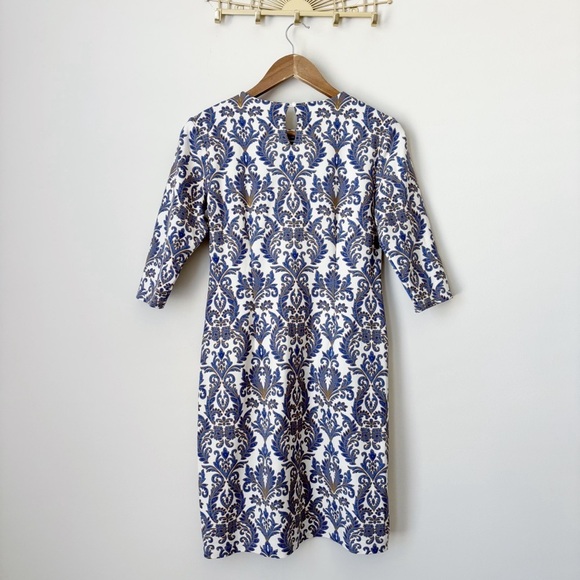 J. McLaughlin Catalyst Dress Small Sheath Preppy Classic Style - Picture 4 of 9